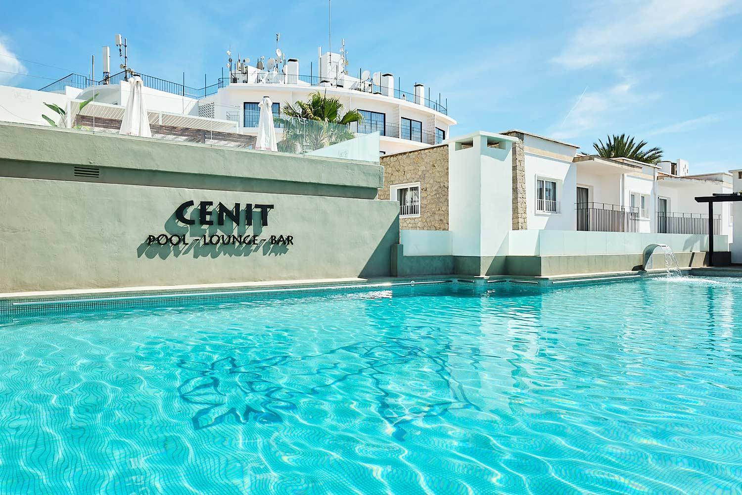 Hotel Cenit&Apts. Sol y Viento Ibiza Exterior foto